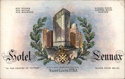 Hotel Lennox Postcard