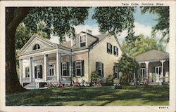 Twin Oaks Postcard