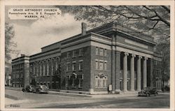 Grace Methodist Church Warren, PA Postcard Postcard Postcard