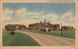 U.S. Veterans' Hospital Postcard