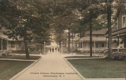 Vincent Avenue, Chautauqua Institution Postcard