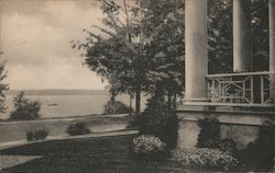 View from Woman's Club Postcard