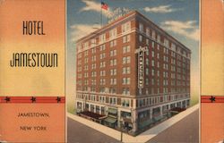 Hotel Jamestown New York Postcard Postcard Postcard