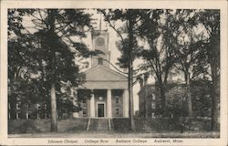 Johnson Chapel, Amherst College Postcard