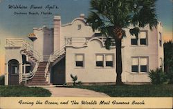 Wilshire Pines Apartments Postcard