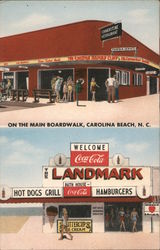 One the Main Boardwalk Postcard