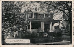 Miss Ethel Hatch Guest Home Wilmington, NC Postcard Postcard 