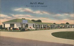 Nel-El Motel Carolina Beach, NC Postcard Postcard Postcard