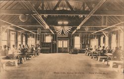 Mess Hall, Camp Wallkill Postcard