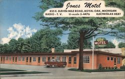 Jones Motel Royal Oak, MI Postcard Postcard Postcard