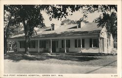 Old Fort Howard Hospital Green Bay, WI Postcard Postcard Postcard