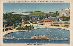 Park Pools, Hershey Park Postcard