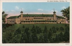 Hotel Hershey Pennsylvania Postcard Postcard Postcard