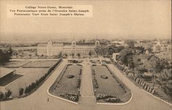 Collège Notre-Dame, Panoramic View from Saint Joseph's Shrine Postcard