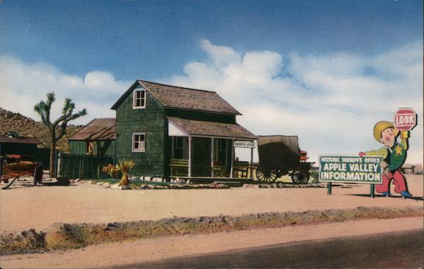 Historic Sheriff's Office Apple Valley California
