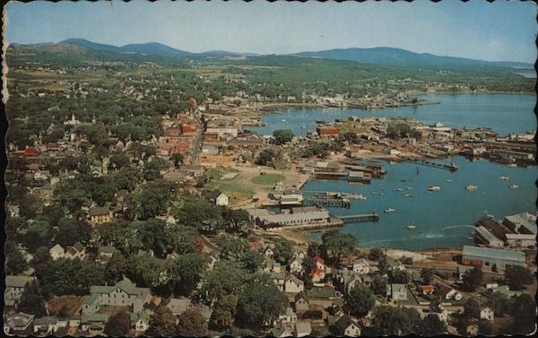 Air View Rockland Maine