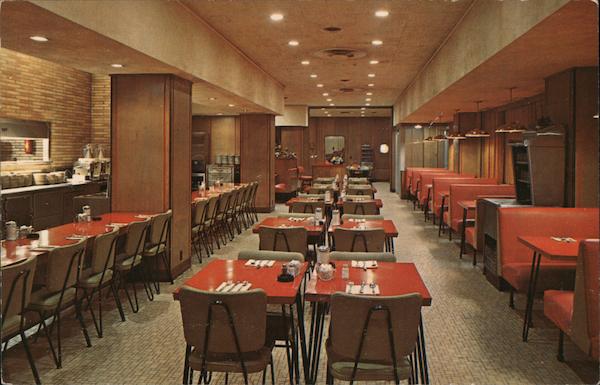 The Colorful Coffee House of the Broadview Hotel Wichita Kansas