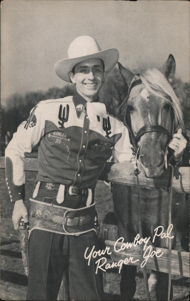 Your Cowboy Pal Ranger Joe, and His Horse, Topaz Movie and Television ...