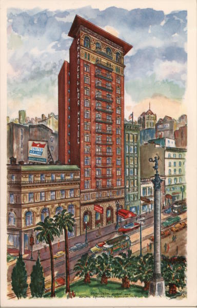 Chancellor Hotel San Francisco California