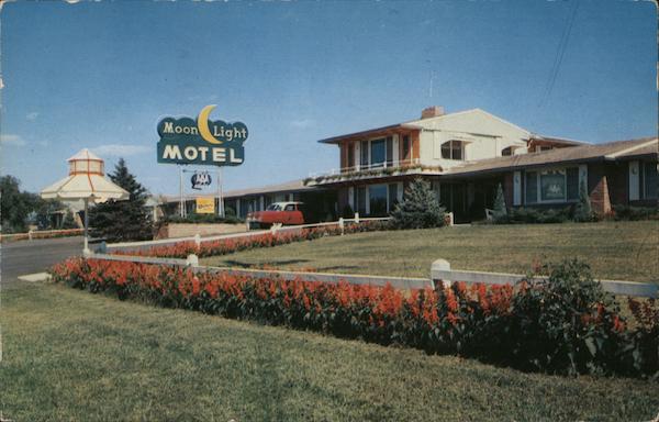 Moonlight Motel Independence, MO Postcard