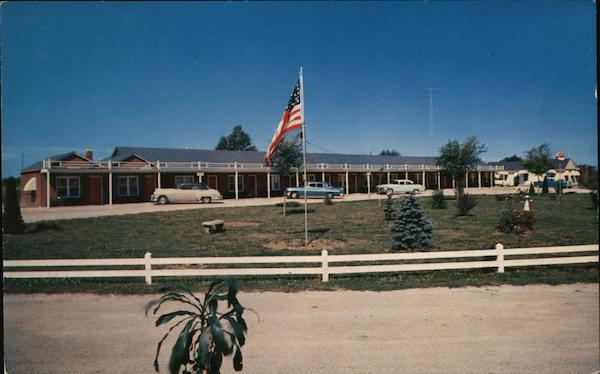 Great Western Motel Independence, MO Postcard