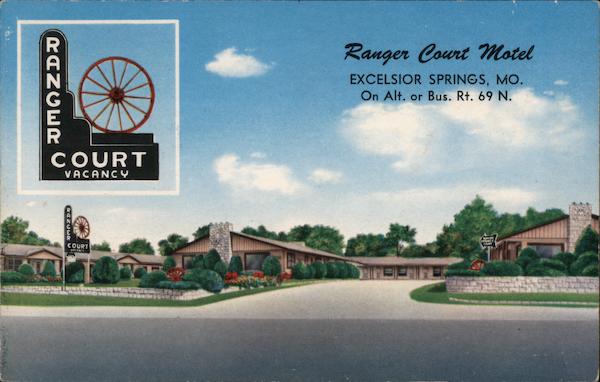 Ranger Court Motel Excelsior Springs Missouri