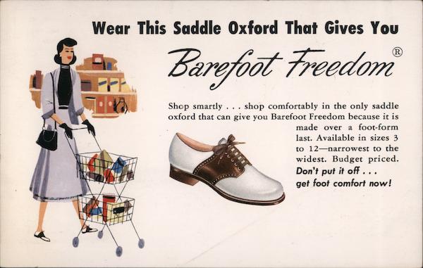 Barefoot Freedom® Saddle Oxfords Shoes