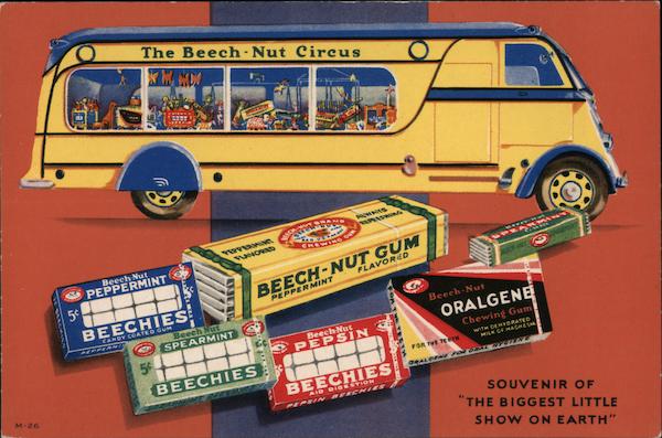 The Beech-Nut Circus Advertising