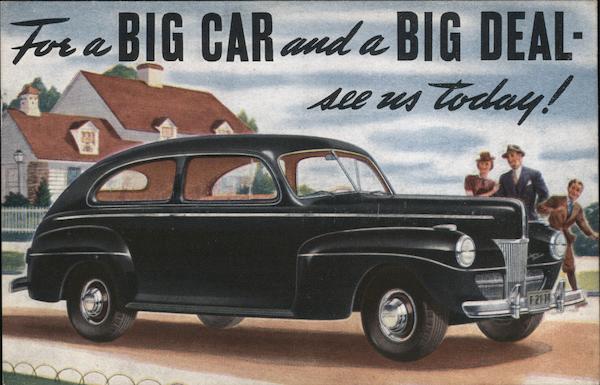 Gross Motor Co. Advertisement Cars