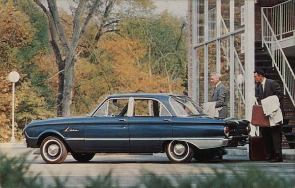 Falcon Fordor Deluxe Sedan [color photo advertisement]