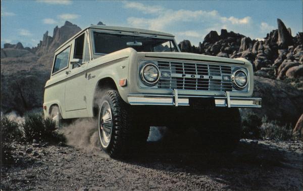 1968 Ford Bronco Cars