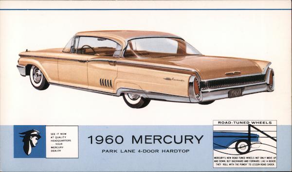 1969 Mercury Park Lane 4-Door Hardtop Cars