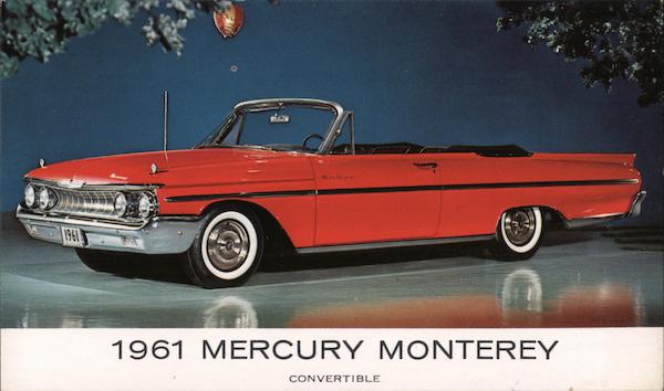 1961 Mercury Monterey Convertible Cars