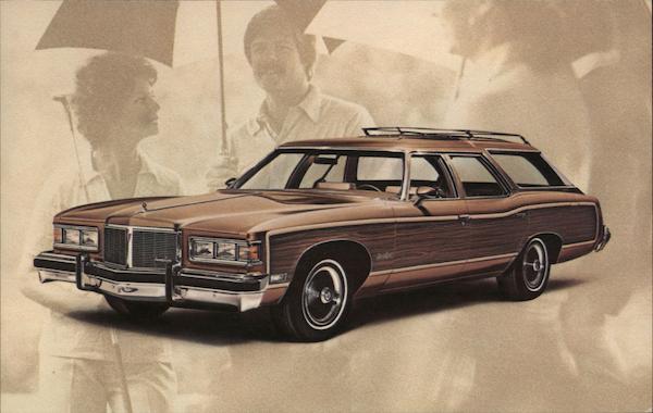 1976 Pontiac Grand Safari 4-Door, 2-Seat Wagon Advertising