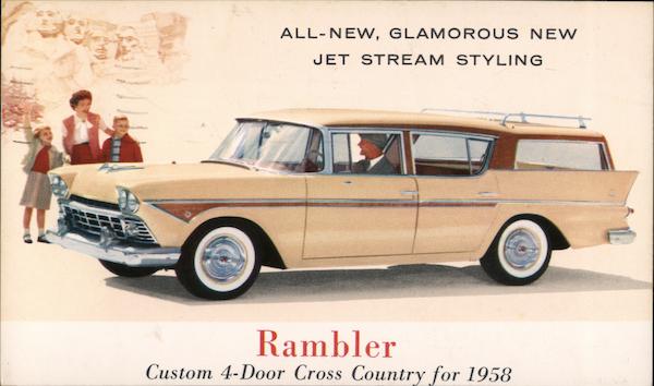 1958 Rambler Custom 4-Door Cross Country Cars