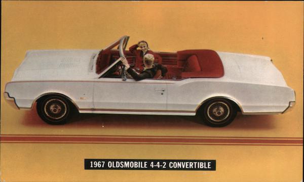 1967 Oldsmobile 4-4-2 Convertible Advertising