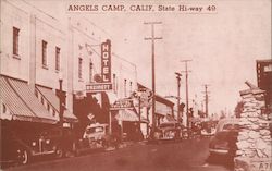 State Hi-Way 49 Postcard