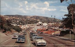 Roadway Scene Laguna Beach, CA Geo. E. Watson Postcard Postcard Postcard