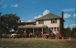 Office and Recreational Building at Flora-Dale Resort Postcard