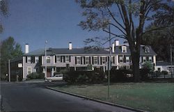 Colonial Inn - Baked Indian Pudding Recipe Postcard