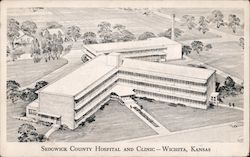 Sedgwick County Hospital and Clinic Postcard