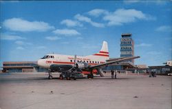 Municipal Airport Postcard