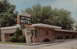 Uptown Motel Wichita, KS Postcard Postcard Postcard