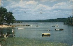 Bantam Lake Postcard
