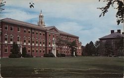 Dormitory and College, State Teachers College Postcard