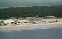 Aerial View of Jekyll Island Postcard
