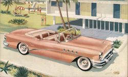1955 Buick 56-C Super Convertible Postcard