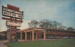 Downtowner Motor Inn Florence, SC Tom Kirkland Photography Postcard Postcard Postcard