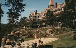 Shuffleboard at Wildmere at Lake Minnewaska New York Postcard Postcard Postcard