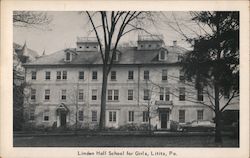 Linden Hall School for Girls Postcard